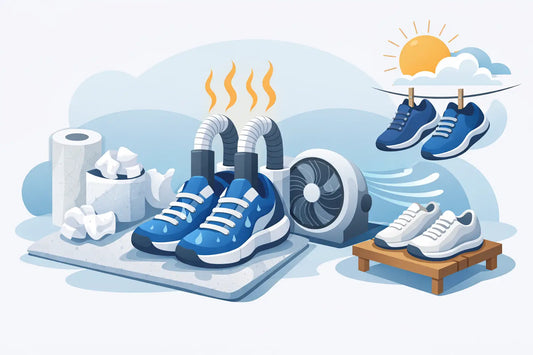 How to Dry Shoes Fast Without Ruining Them