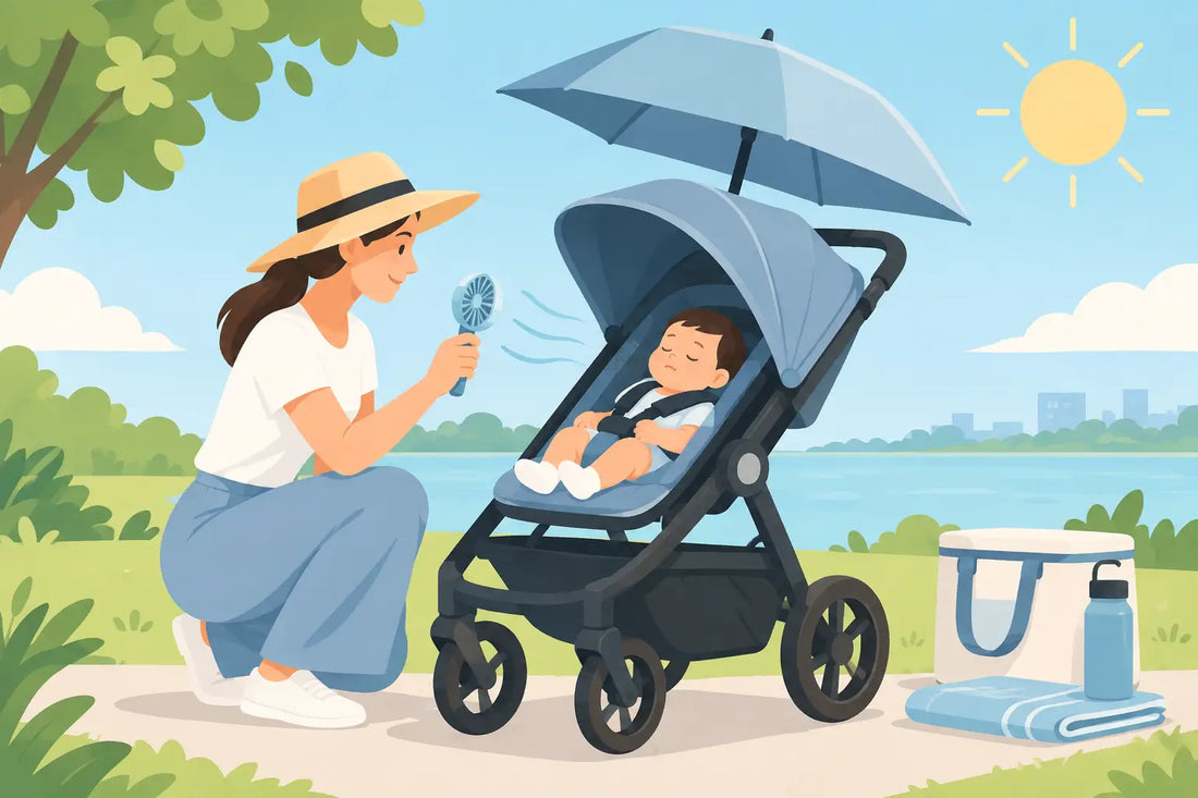 How to Keep Stroller Cool in Summer Safely