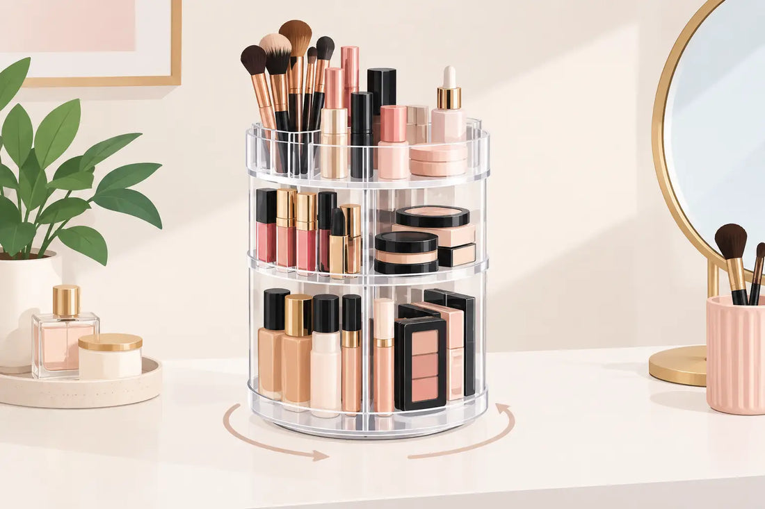 Rotating Makeup Organizer Review: Worth It?