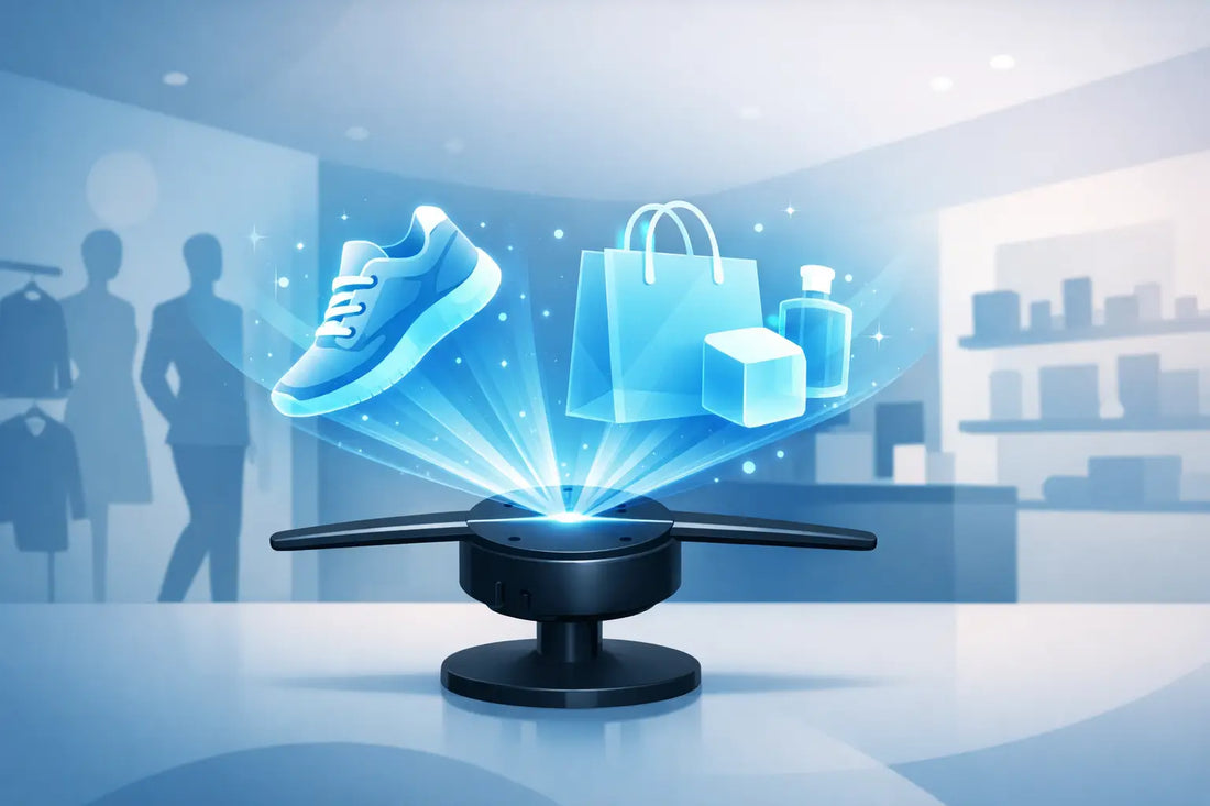 3D Hologram Fan Display for Store Displays