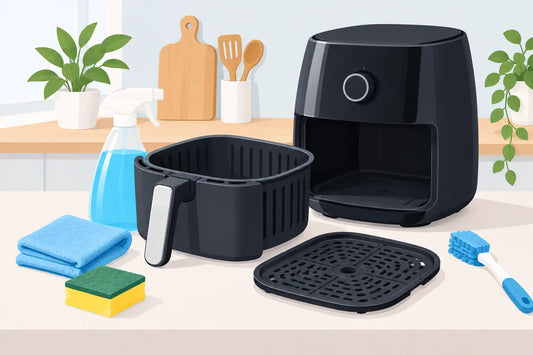 How to Clean an Air Fryer Basket and Interior