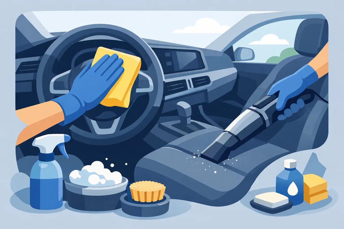 How to Clean Car Interior the Easy Way