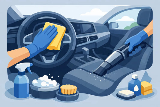 How to Clean Car Interior the Easy Way