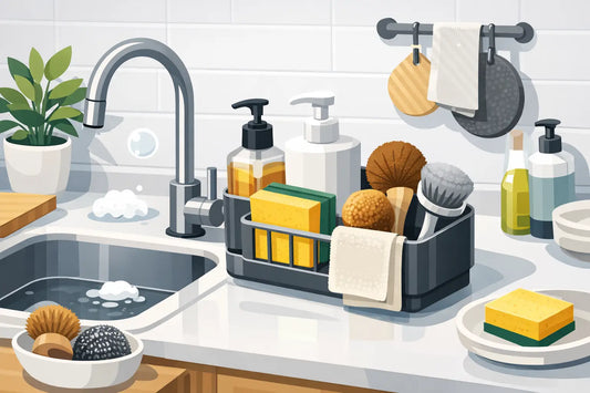 7 Best Kitchen Sink Caddies for a Tidier Counter