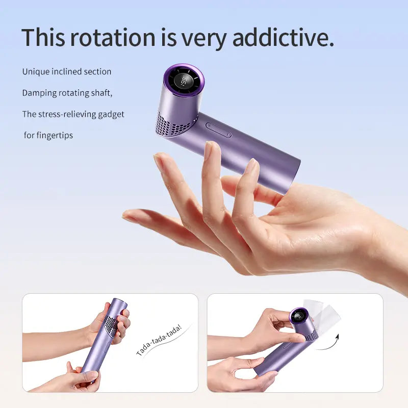 3-in-1 portable fan for students commuters and travellers