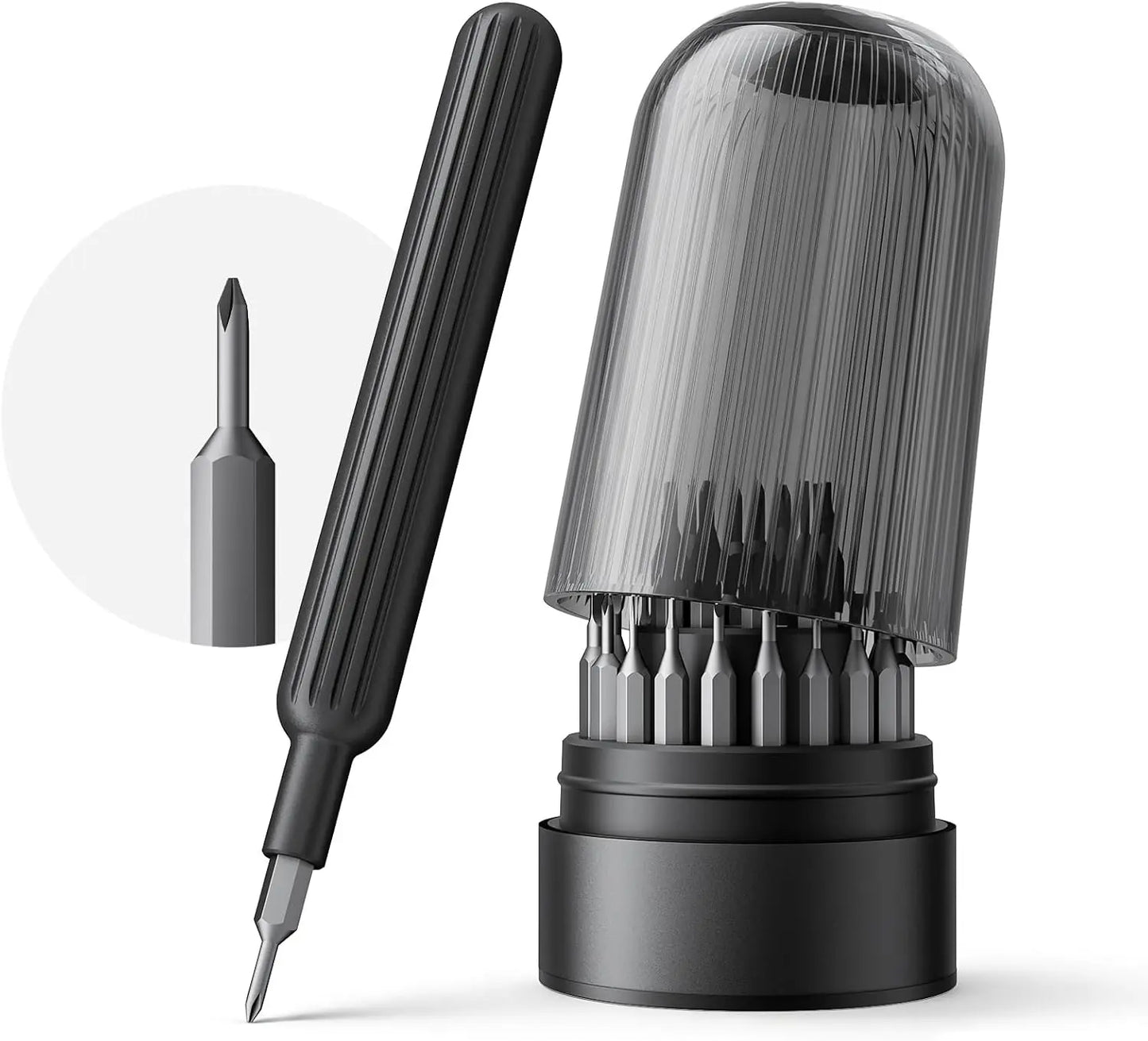 【Fathersdaygift】Vmyth 31-In-1 Precision Screwdriver Set, Magnetic S2 Steel Torx Bit Kit for Electronics Repair, Mini Portable Small Screwdriver for Iphone, Laptop, PS5, Switch ,Tool Kit Set Sethome Repair Tool Box Summervibes