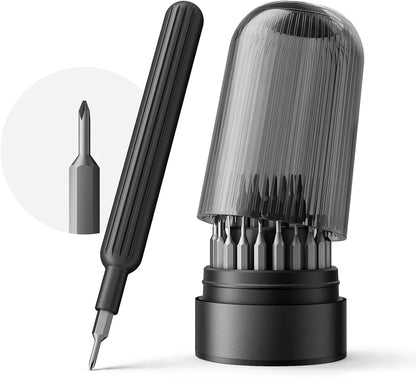 【Fathersdaygift】Vmyth 31-In-1 Precision Screwdriver Set, Magnetic S2 Steel Torx Bit Kit for Electronics Repair, Mini Portable Small Screwdriver for Iphone, Laptop, PS5, Switch ,Tool Kit Set Sethome Repair Tool Box Summervibes