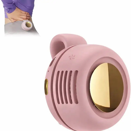 Westdeer Portable Silent Mini Bladeless Electric Fan - Adjustable 3-Speed Waist Fan, Rechargeable Handheld Turbo Fan for Outdoor Travel and Personal Use, Ideal Gift for Father's Day