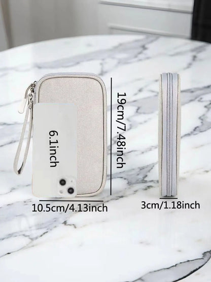 Digital Accessories Storage Bag, Electronics Travel Organizer, Compartments for Cables, Phone Cases, Wallets, Jewelry, Travel Organizer Bags