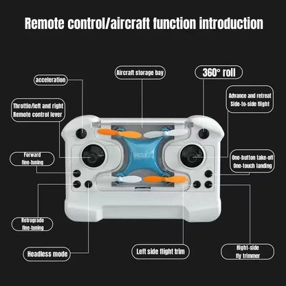 Mini RC Drone Remote Control Quadcopter with Altitude Hold Kids Toy Aircraft
