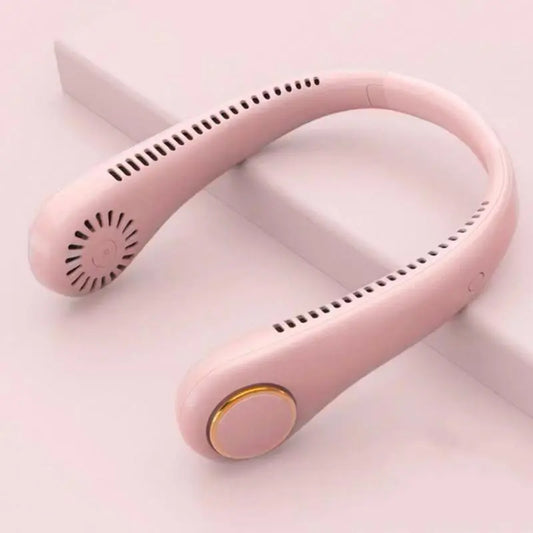 Rechargeable wearable fan for hands-free cooling