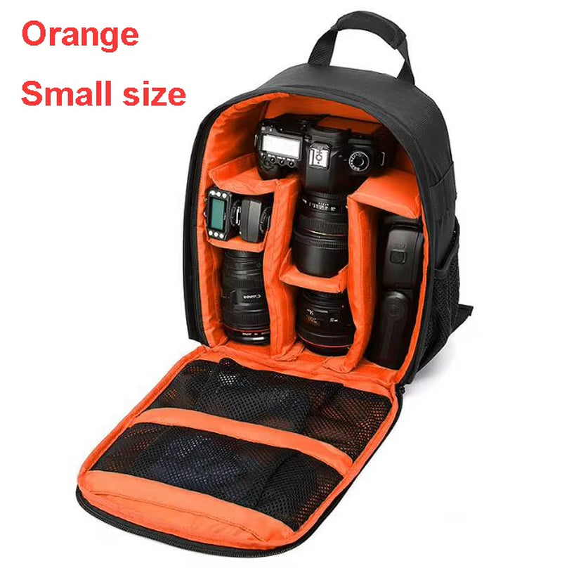 Stay Ready for Adventure with Our Waterproof DSLR Backpack - Perfect for Nikon & Canon Lovers! 📸🌧️ #CameraGear #PhotographyEssentials