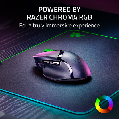 Basilisk V3 X Hyperspeed Wireless Gaming Mouse with RGB Chroma and Sleek Black Design
