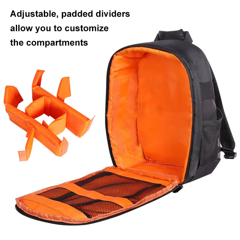 Stay Ready for Adventure with Our Waterproof DSLR Backpack - Perfect for Nikon & Canon Lovers! 📸🌧️ #CameraGear #PhotographyEssentials
