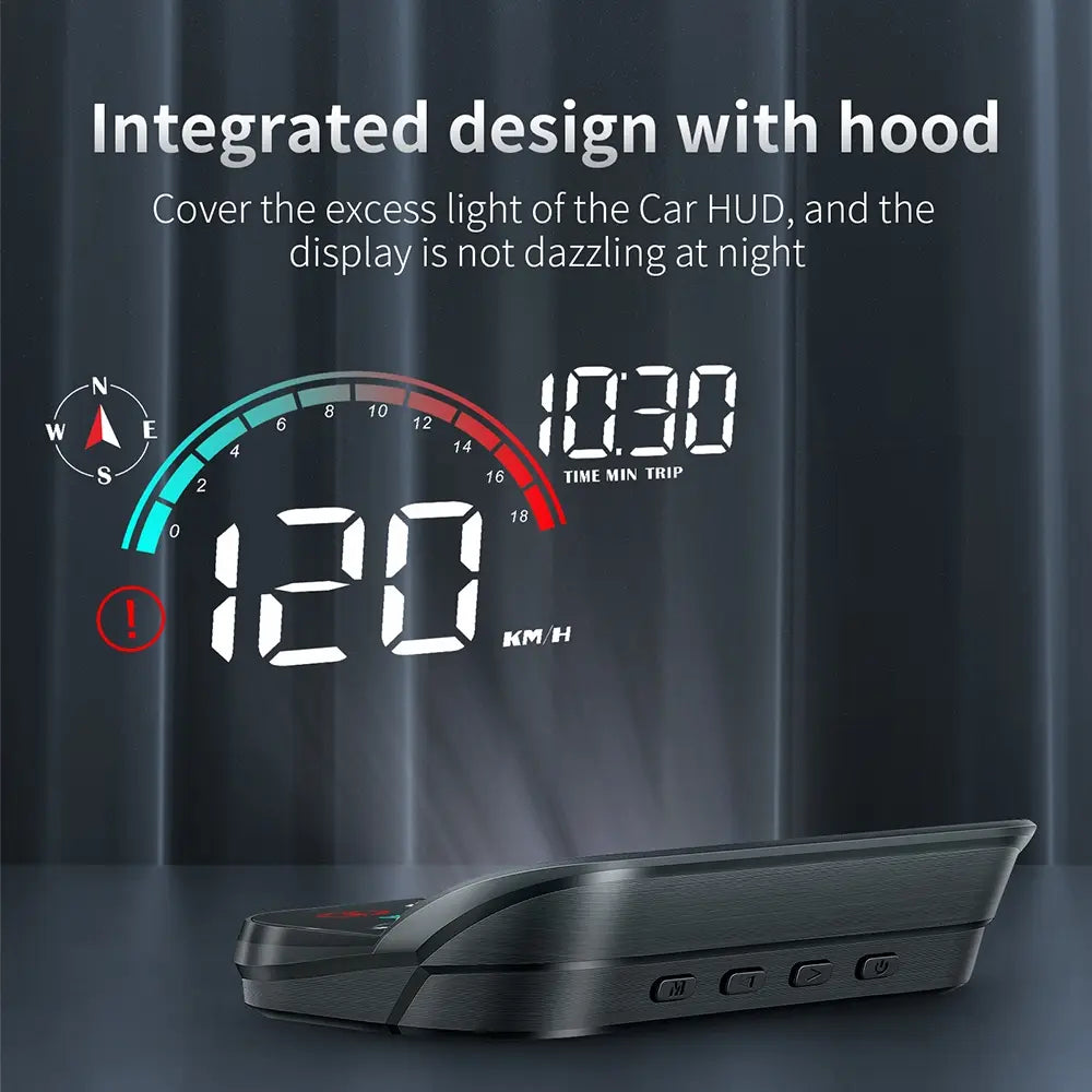 USB GPS Car Head-Up Display, Automatic Speedometer, Windshield Warning Accessories, Safe Driving, Innovative Automotive Electronics, Dashboard