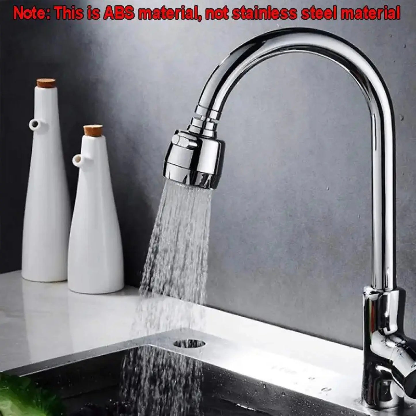 Faucet Sprayer, 1 Count 360° Rotating Water Saving Faucet Tap, Kitchen Faucet Tap