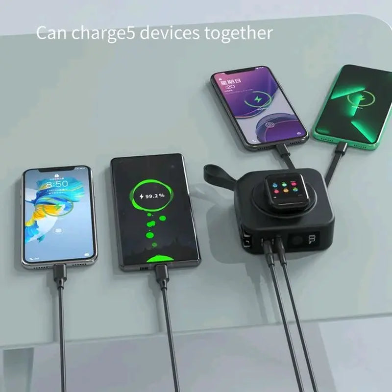 Wall Charger for Mobile Phones and Electronics - High Capacity Charging Devices Smartphone