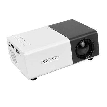 Portable Mini Projector 600 Lumens LCD Hdmi-Compatible Built-In Speakers Small for Home Outdoor Display Kids Gift 320P