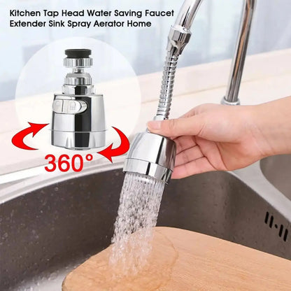 Faucet Sprayer, 1 Count 360° Rotating Water Saving Faucet Tap, Kitchen Faucet Tap