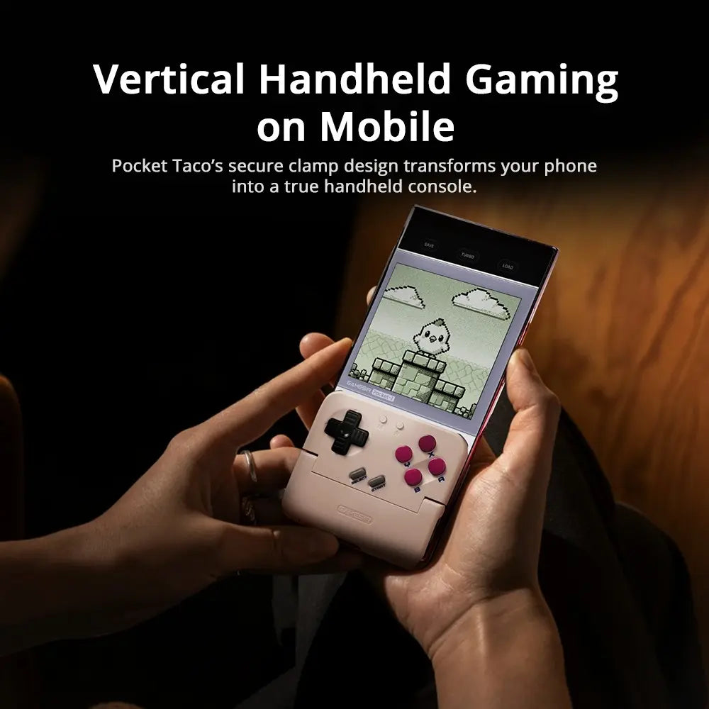 Gamesir Pocket Taco - Bluetooth Mobile Gaming Controller, Perfect for Retro Scene