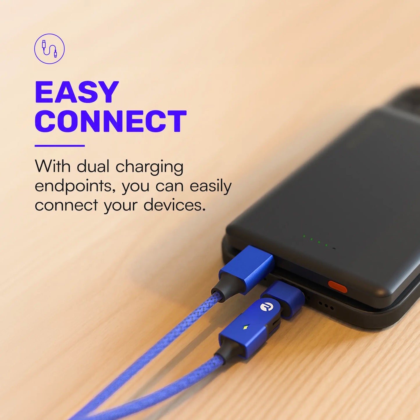 Magic Spin Cable - Fast Charging Cable for Mobile Phones and Electronics