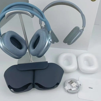 Portable Foldable Over-Ear Wireless Headphones - Bluetooth ANC Noise Cancelling Sports Audio Headset for Phones & Electronics