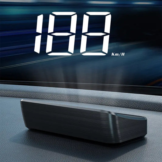 Car Speedometer HUD GPS Head up Display Digital Speed Meter Windshield Projector for Vehicles Auto Electronics Accessories