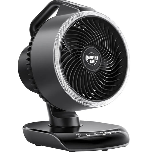 Doublepow Silent Whole Room Air Circulator Fan for Home, 3 Speed Settings, Adjustable Tilt, Removable Grill, 11 Inch, Powerful Airflow, Manual Control Dial, Quiet Fan for Bedroom, Black