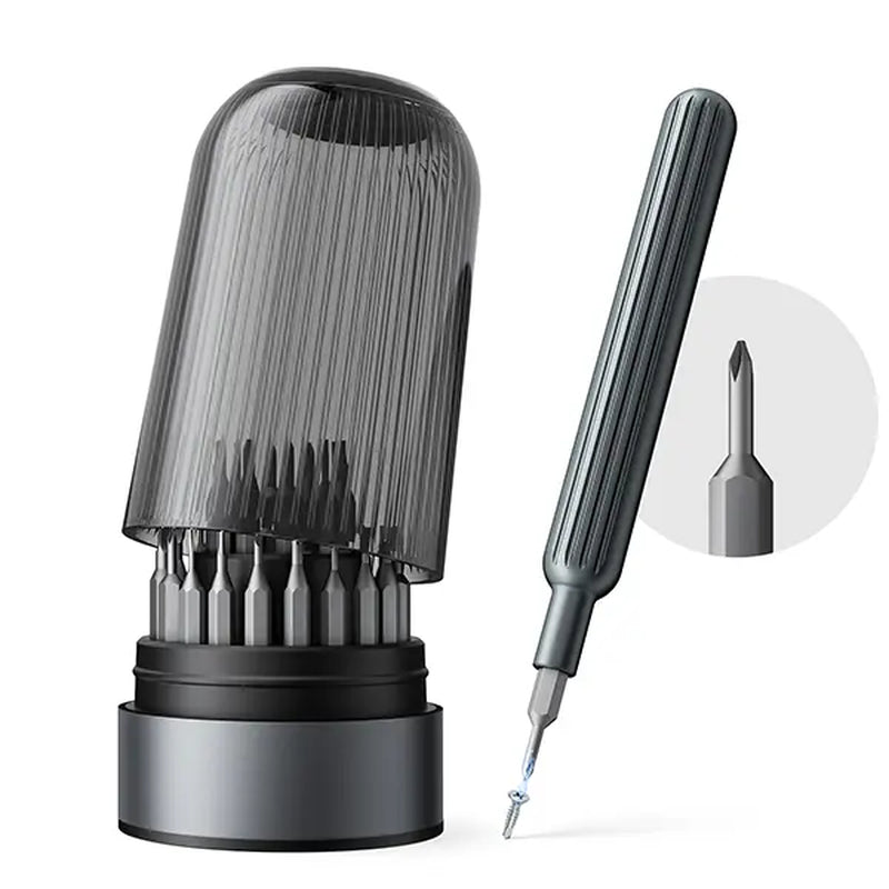 【Fathersdaygift】Vmyth 31-In-1 Precision Screwdriver Set, Magnetic S2 Steel Torx Bit Kit for Electronics Repair, Mini Portable Small Screwdriver for Iphone, Laptop, PS5, Switch ,Tool Kit Set Sethome Repair Tool Box Summervibes