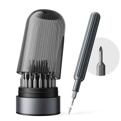 【Fathersdaygift】Vmyth 31-In-1 Precision Screwdriver Set, Magnetic S2 Steel Torx Bit Kit for Electronics Repair, Mini Portable Small Screwdriver for Iphone, Laptop, PS5, Switch ,Tool Kit Set Sethome Repair Tool Box Summervibes