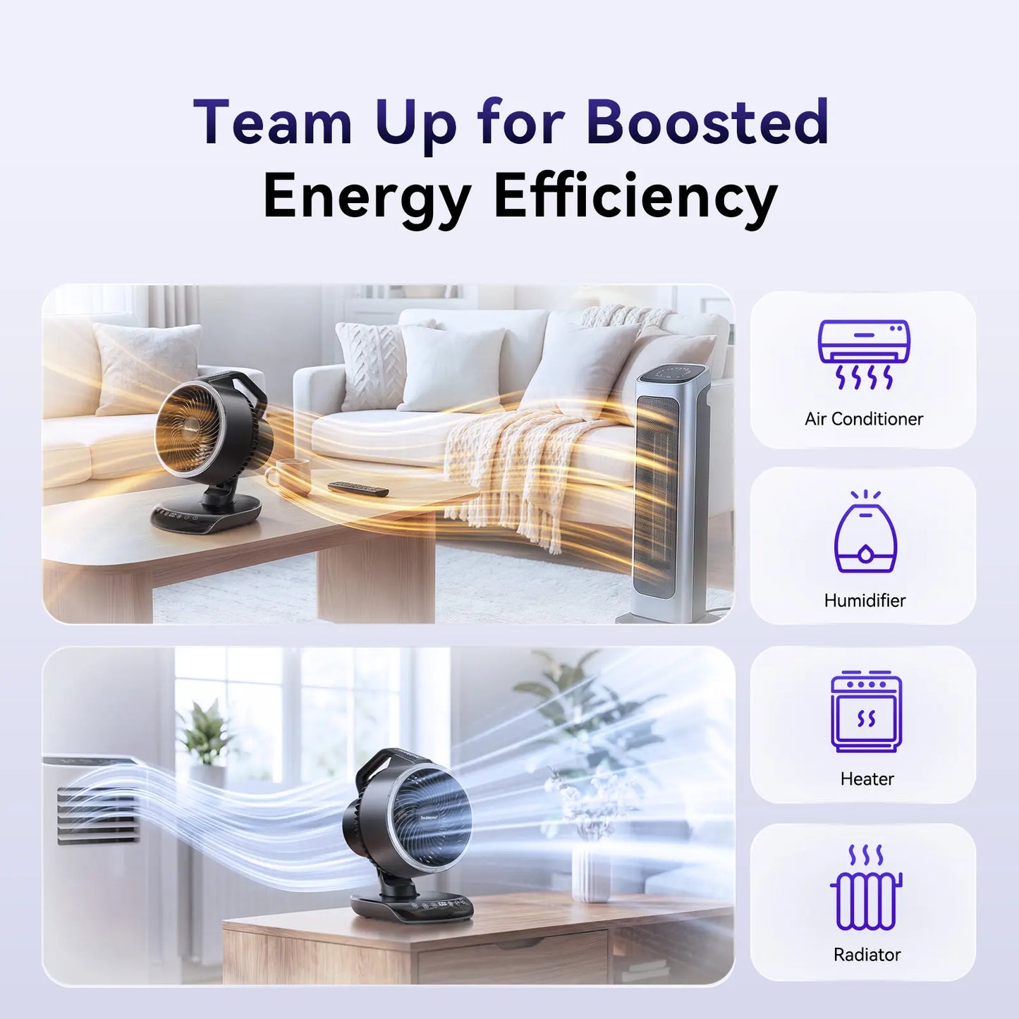 Doublepow Silent Whole Room Air Circulator Fan for Home, 3 Speed Settings, Adjustable Tilt, Removable Grill, 11 Inch, Powerful Airflow, Manual Control Dial, Quiet Fan for Bedroom, Black